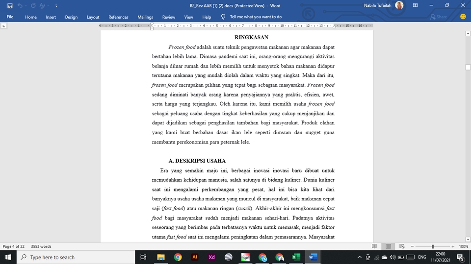 Pengetikan Umum - PENGETIKAN DOKUMEN, SPREADSHEET, POWERPOINT, KONVERSI FILE, DLL-Insha Allah Amanah dan Rapi - 7