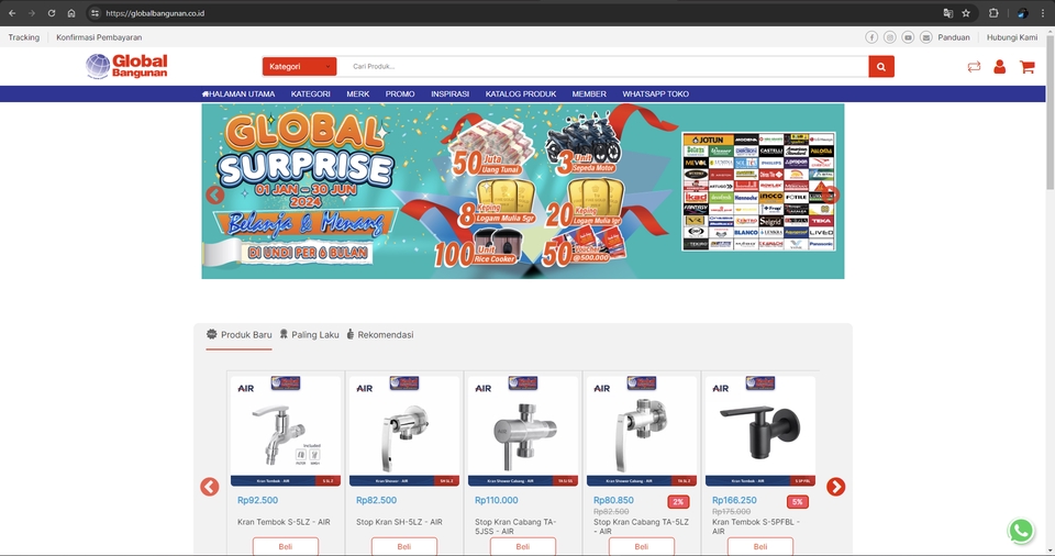 Jasa pembuatan website profesional dan berpengalaman, harga website murah, buat website toko online, jasa website custom, jasa pembuatan website perusahaan, harga pembuatan website.