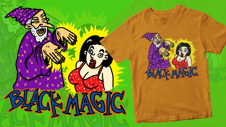 Desain kaos distro dengan motif unik, desain grafis kreatif untuk bisnis fashion anda.