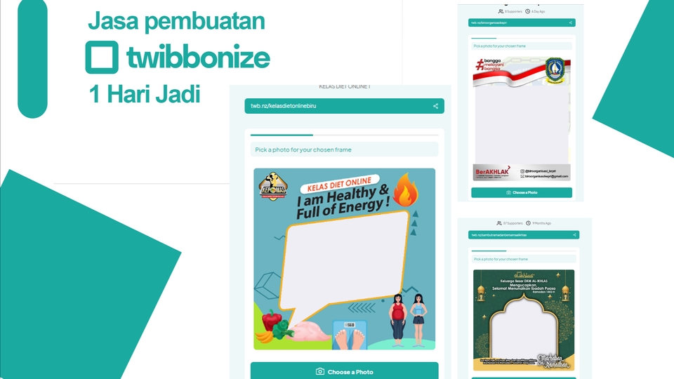 Banner Online - JASA PEMBUATAN TEMPLATE FRAME TWIBBONIZE - 1