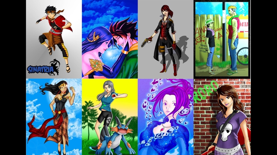 Gambar dan Ilustrasi - Gambar 2D profesional - 8