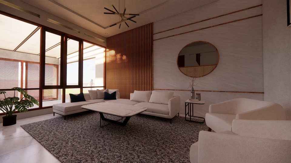 3D & Perspektif - Desain Interior 3D Visualisasi dan Rendering - 9