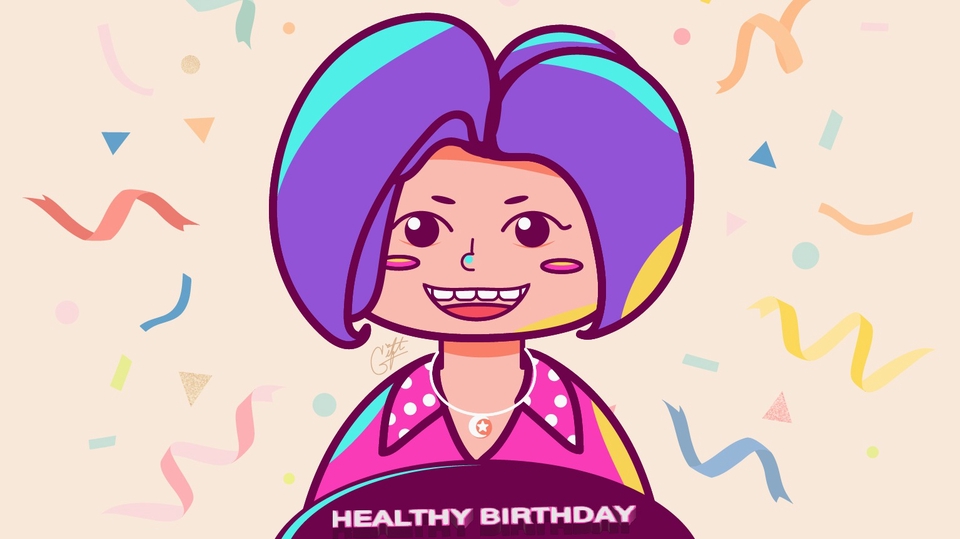 ออกแบบการ์ดวันเกิดน่ารัก ออกแบบการ์ดอวยพร รับออกแบบการ์ด ออกแบบโปสเตอร์ การ์ดวันเกิด