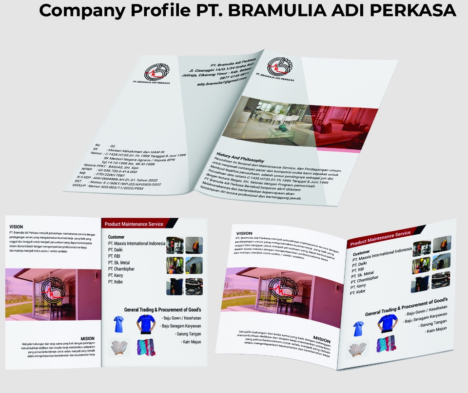 Digital Printing - Desain company profile - 3