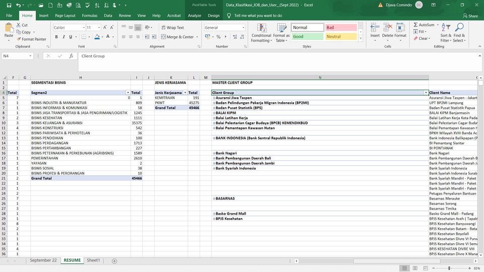 Entri Data - Jasa Pengolahan Data Excel, Word, dan Power Point - 2