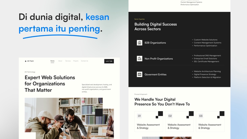 b22a7115-0797-4583-8cf5-376bfab42d07 - UI/UX Design Landing Page for Personal & Company Website, With a Simple & Elegant Design.