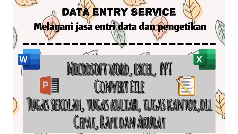 Entri Data - Data Entry - 1