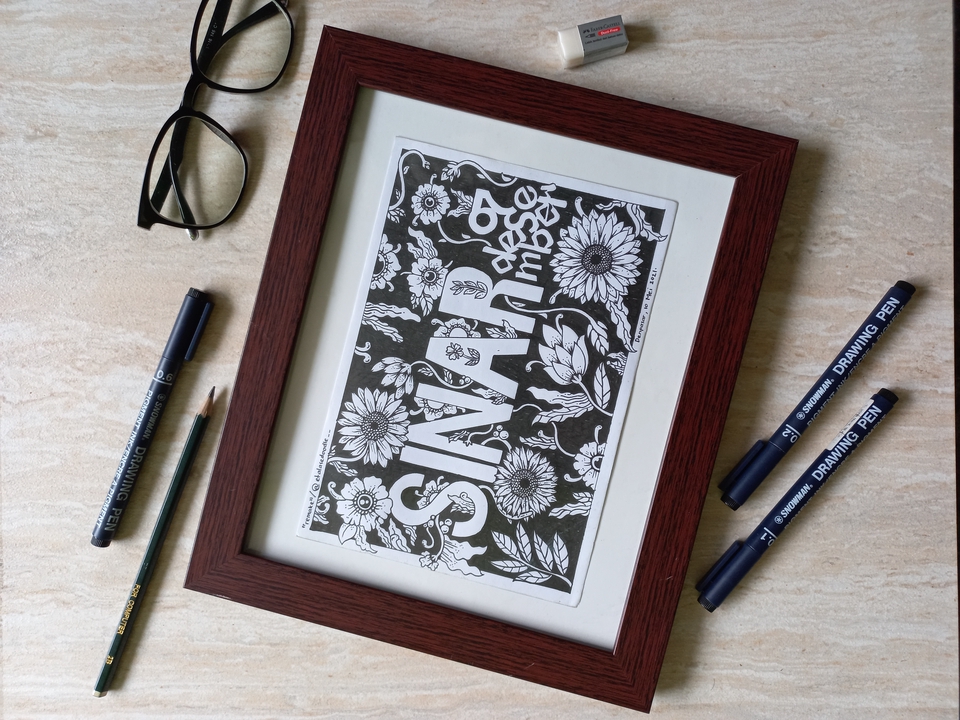 Gambar dan Ilustrasi - Etalase Doodle ; Desain Gambar Doodle Art & Hand Lettering - 8