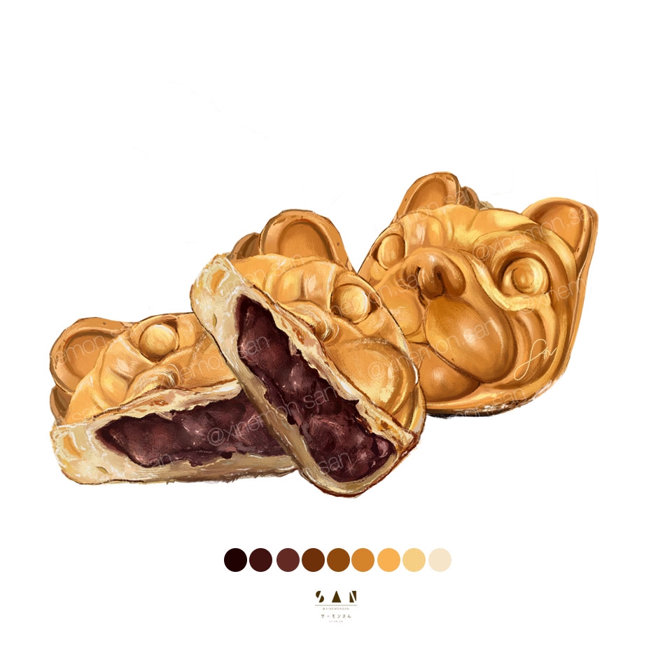 วาดภาพประกอบ - วาดภาพประกอบอาหารทุกชนิด - 15