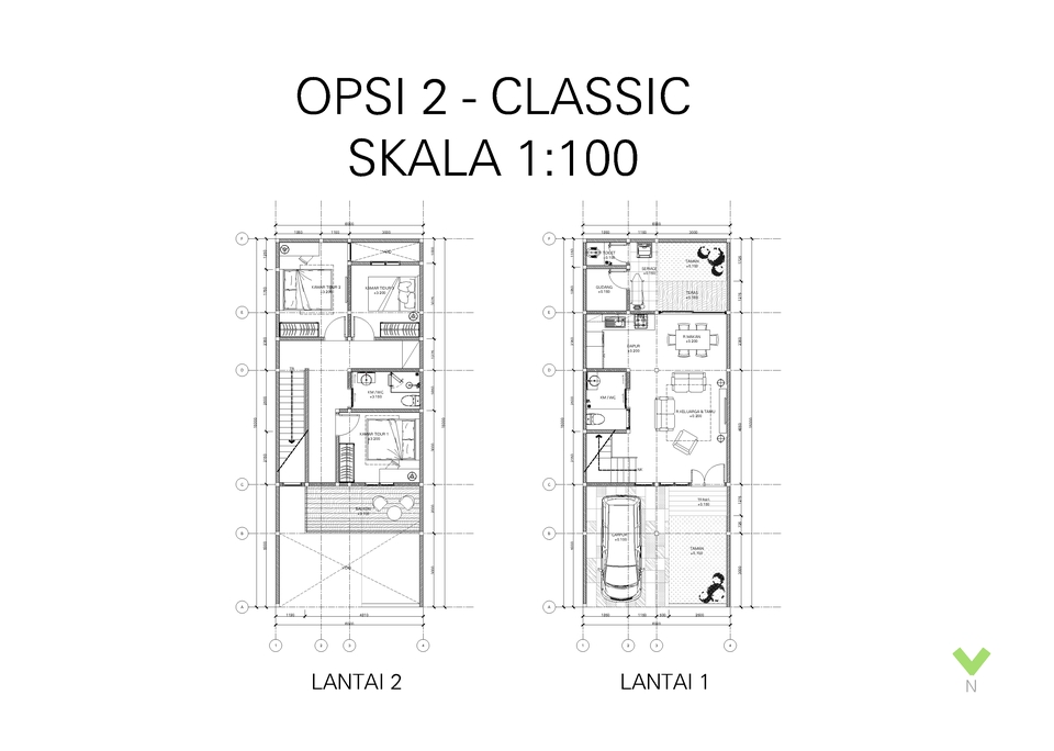 CAD Drawing - Gambar Kerja DED (Detail Engineering Design) - 4