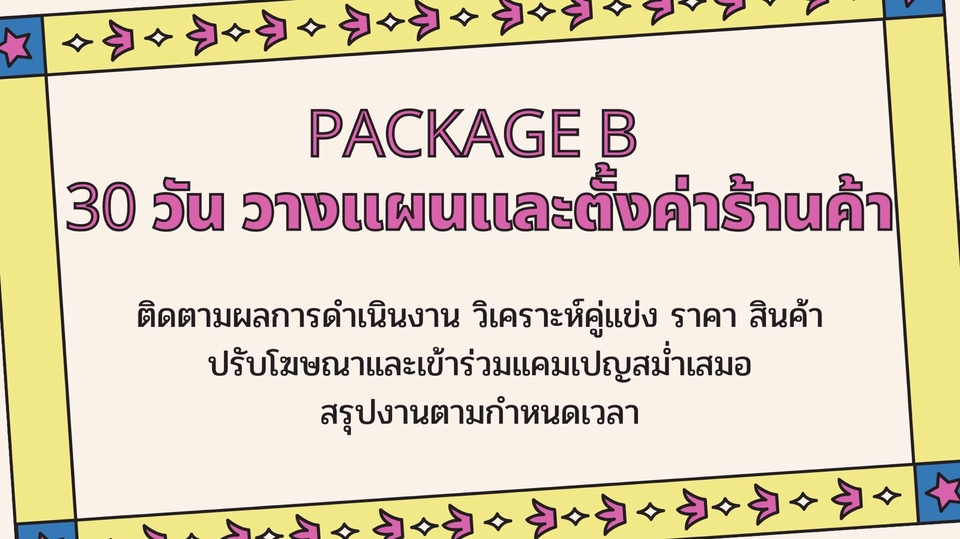 โปรโมทเพจ / เว็บ - บริการดูแลร้านค้า Shopee/ Lazada เพิ่มยอดขาย วิเคราะห์ธุรกิจ วางแผนจัดทำ (เลือกเพียง 1 ร้านค้า) - 13