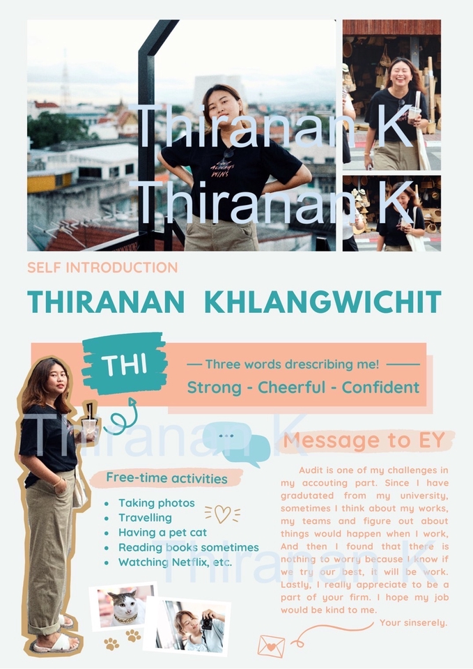 Portfolio & Resume - CV / Resume (TH-ENG) / แปล Resume เป็น ENG & Check Grammar / งานออกแบบอื่นๆ  - 8
