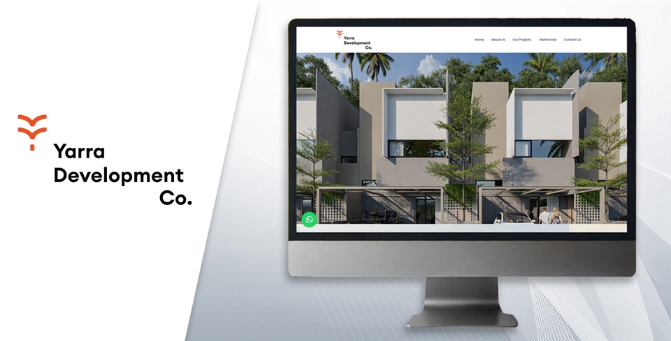 Jasa website development untuk perusahaan dengan website modern dan responsif.