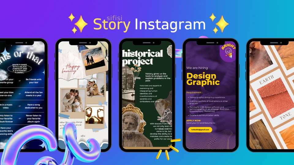 Banner Online - Jasa Desain Feeds dan Story Instagram Menggunakan Canva - 2