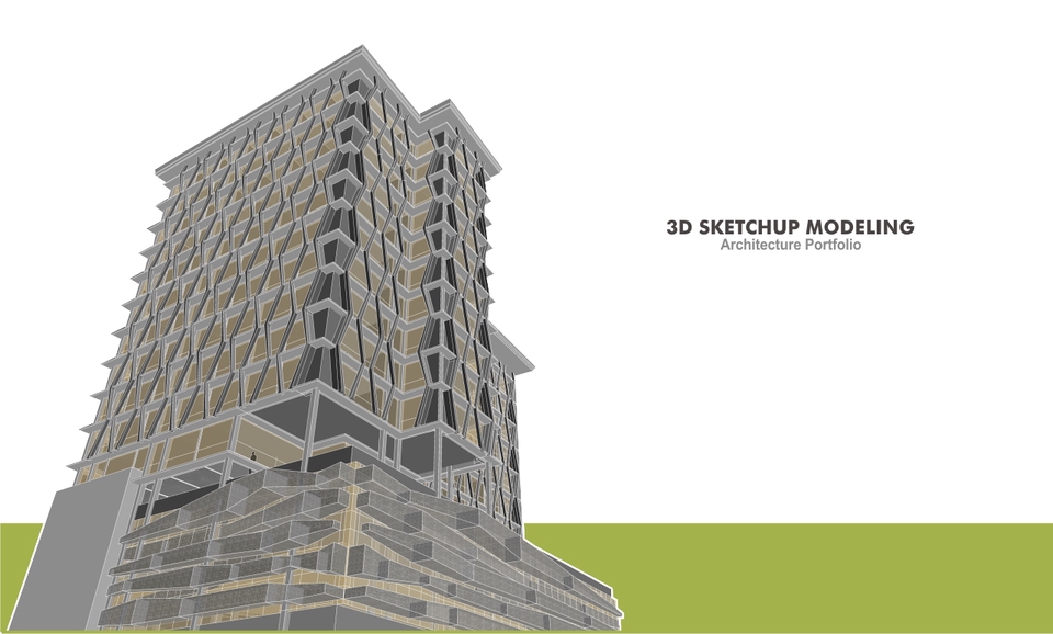 3D & Perspektif - JASA 3D SKETCHUP MODELING | RENDERING V-RAY | VISUALISASI ARSITEKTURAL - 8