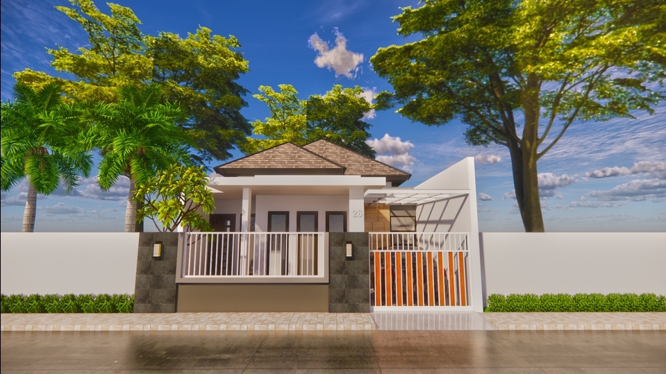 3D & Perspektif - Jasa Gambar Kerja (Drafter) CAD Arsitektur & Struktur - 4