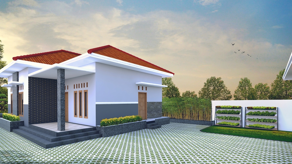 CAD Drawing - Desain Rumah Budi - 3