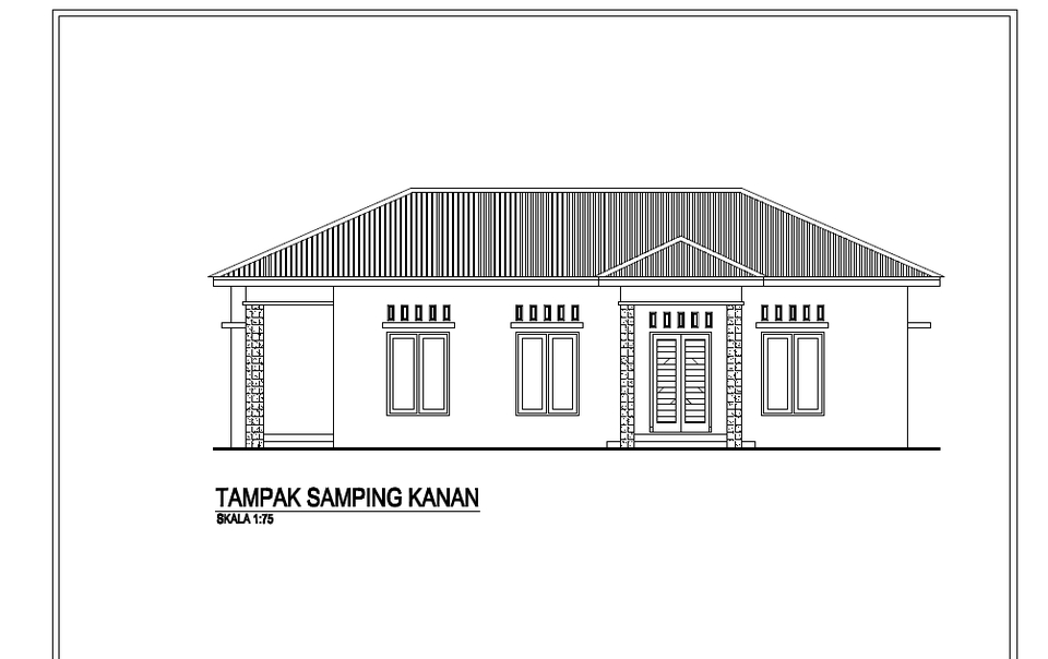 CAD Drawing - jasa gamabar 2d autocad & 3d skechup - 4