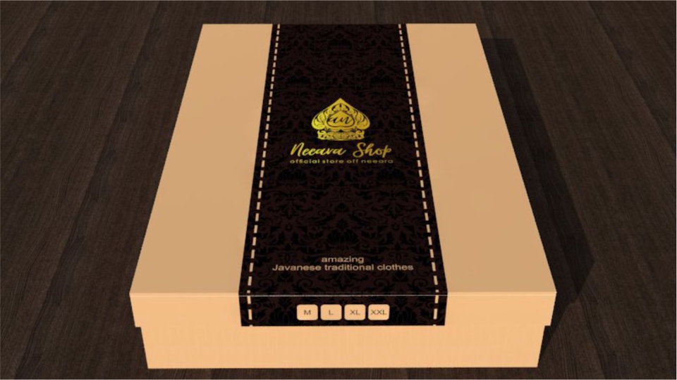 Label & Kemasan - Design Box Packaging premium untuk kemasan fashion gaya modern minimalis - 12