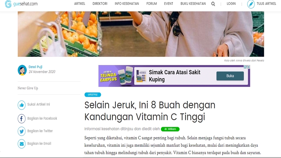 Penulisan Konten - Jasa Artikel Bahasa Indonesia 1 Hari Jadi - 1