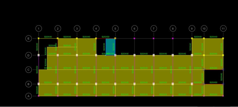 CAD Drawing - Perencanaan Struktur Banguan & Gambar kerja - 13