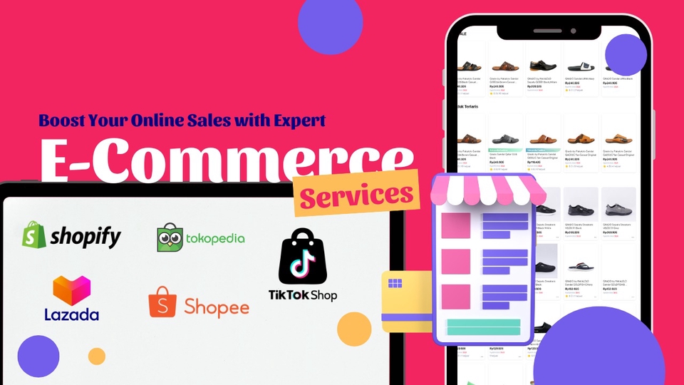Jasa Upload Produk ke Marketplace atau Toko Online - Jasa E-Commerce Specialist – Optimasi Toko Online yang Efektif & Tanpa Ribet
