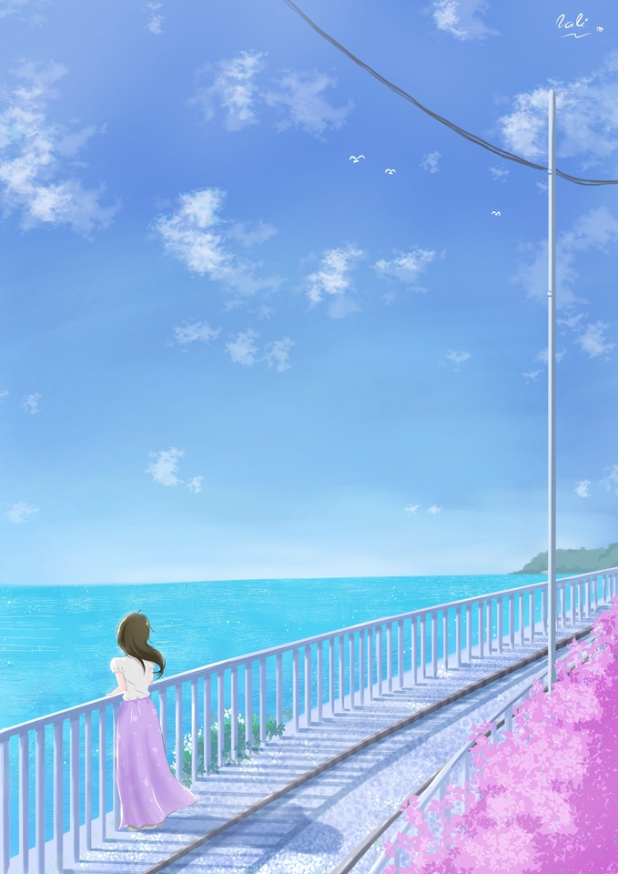 วาดภาพประกอบ - วาดฉาก 2D (Background 2D) - 6