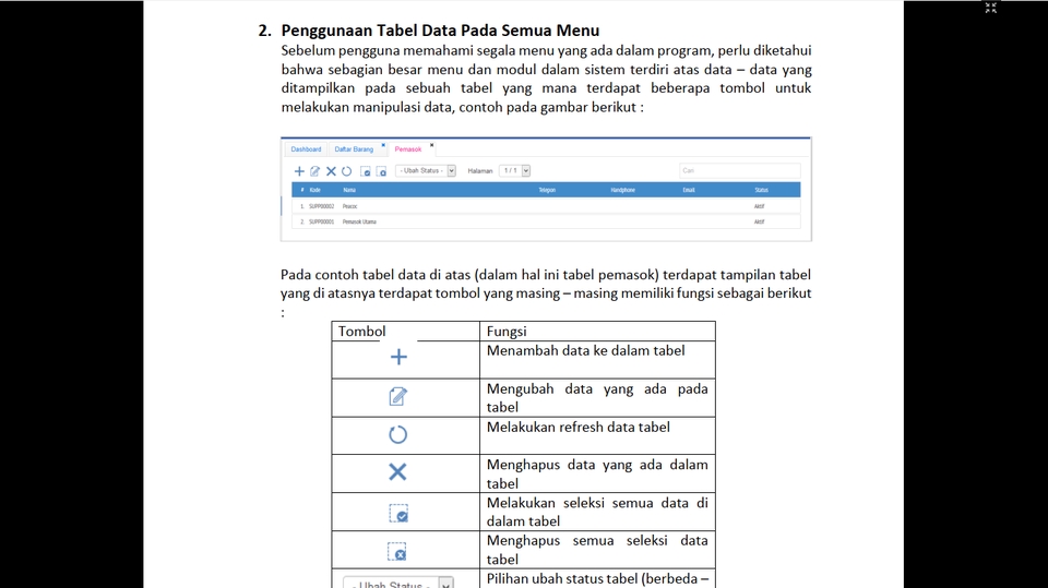 Aplikasi Desktop - Jasa Pembuatan Dokumentasi / Dokumen Panduan / User Manual Book Software  - 4