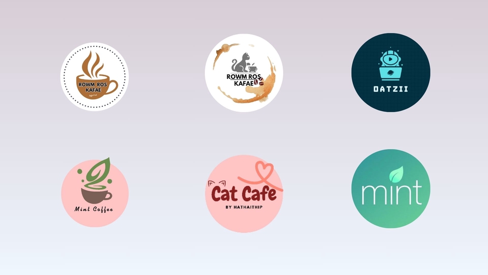 รับออกแบบโลโก้ร้านค้าและธุรกิจสวยๆ สไตล์มินิมอล