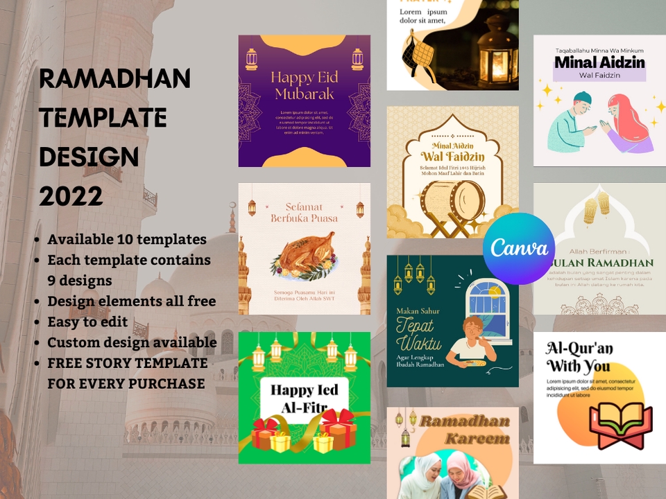 Banner Online - Authentic Ramadhan Instagram design post - 4
