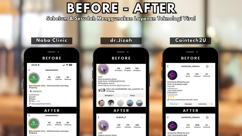 Selebgram/ Socmed - JASA PAID PROMOTE / IKLAN Di INSTAGRAM 1 JUTA FOLLOWER MURAH (REAL FOLLOWERS INDONESIA) - 4