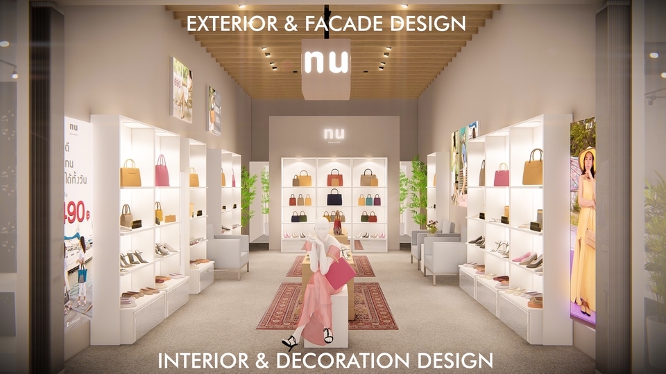 ออกแบบตกแต่งภายในและภายนอก - รับออกแบบงานภายนอก และงานภายใน (Exterior Facade Design & Interior Decoration Design) - 14