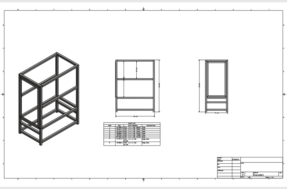 CAD Drawing - CAD DRAWING 2D DAN 3D - 5