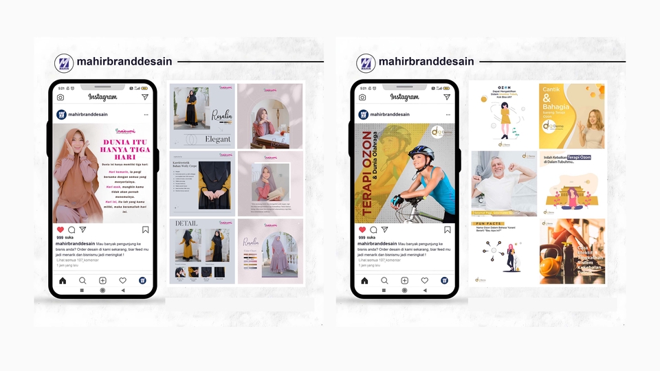 Banner Online - Jasa Pembuatan Desain Postingngan Untuk Social Media - Desain Feed dan Story Instagram PAKET HEMAT!! - 5