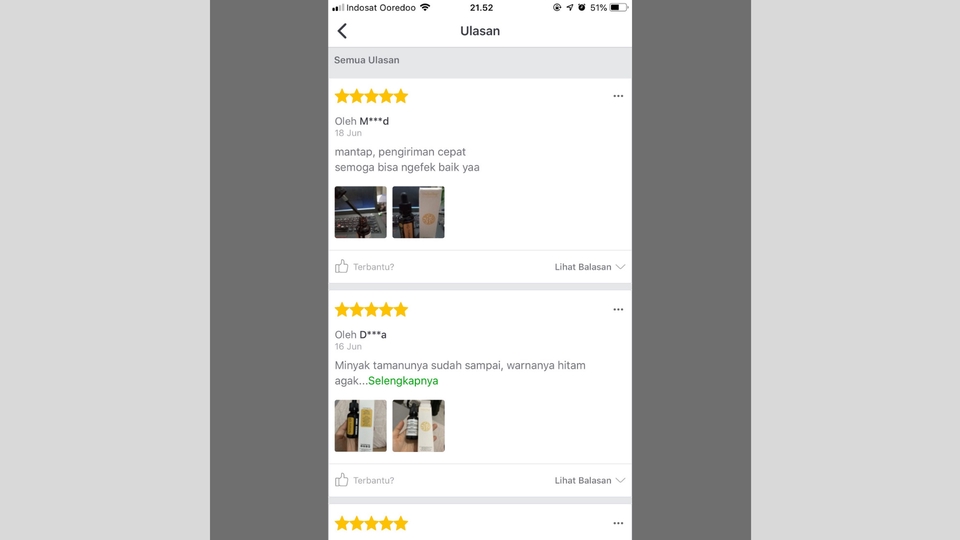 Memberi Review - REVIEW BARANG (RATING DAN ULASAN) - 4