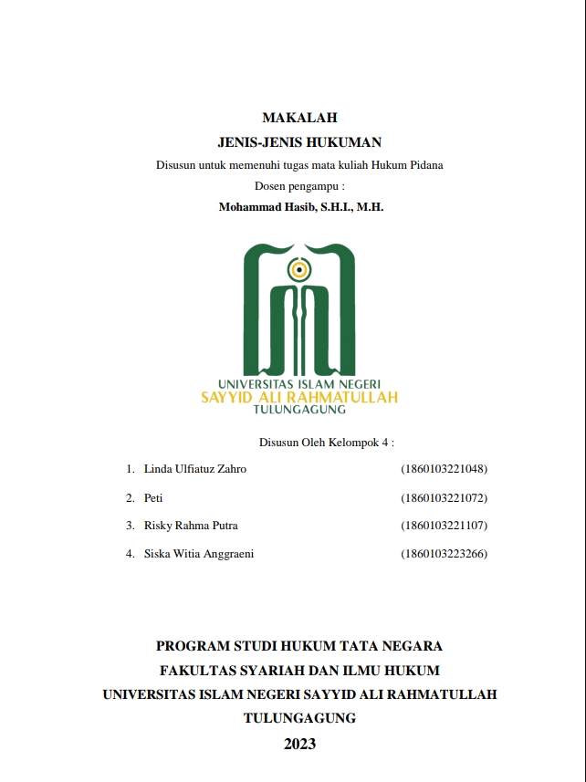 Pengetikan Umum - Penulisan Jurnal/Artikel/Makalah/Tugas - 2