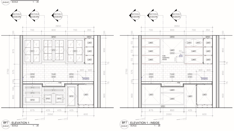 เขียนแบบวิศวกรรมและออกแบบโครงสร้าง - รับเขียนแบบงานตกแต่งภายใน AutoCAD (Draft แบบ) - 1