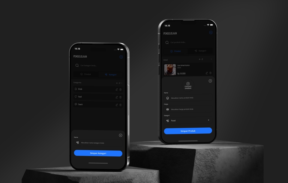 Jasa pembuatan aplikasi Android dan iOS dengan desain modern dan fungsional untuk meningkatkan bisnis Anda.