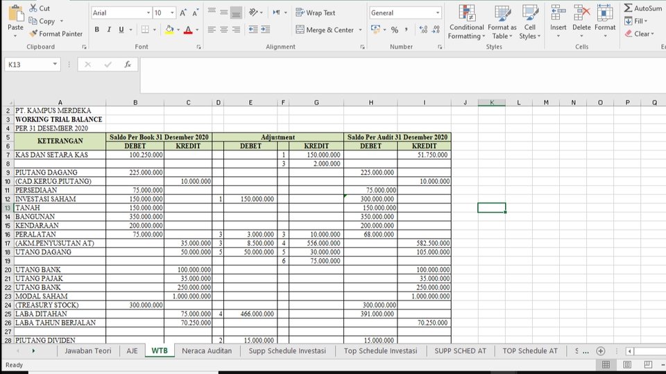 Entry Data Ms.office