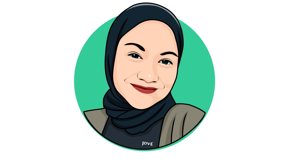 Gambar Potret - DESAIN VECTOR ART SELESAI DALAM 1 HARI - 5