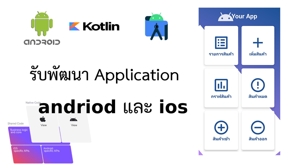 Mobile Application - รับทำแอปแอนดรอยด์ Android Apps - 3
