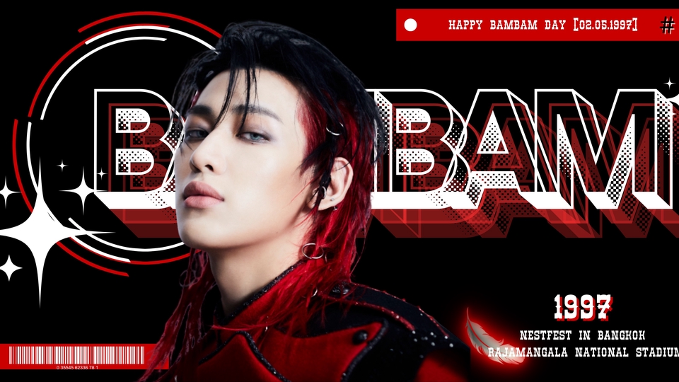 รับทำ giveaway ออกแบบเฟรมการ์ด แบมแบม เนสท์เฟสต์ งานแจก รับทำไอดีโฟโต้ ราชามังคลากีฬาสถาน ของแจก