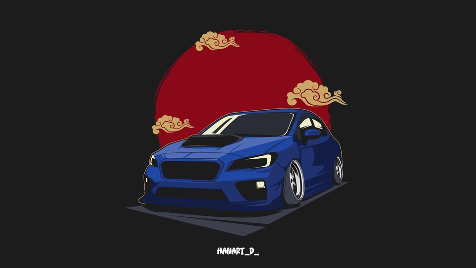 Desain Kaos & Motif - Desain mobil keren untuk T-shirt Anda - 14