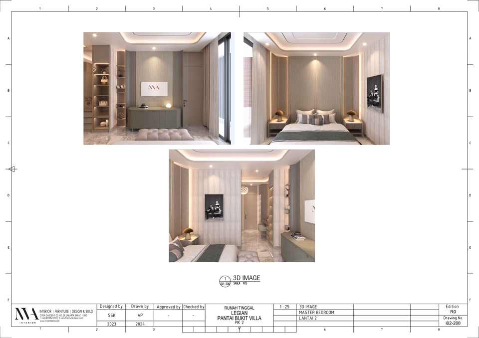 CAD Drawing - Jasa Gambar Kerja Interior - 3