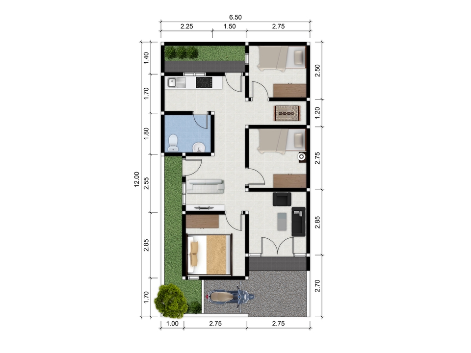 CAD Drawing - DESAIN RUMAH & GAMBAR KERJA - CEPAT DAN TERJANGKAU - 4