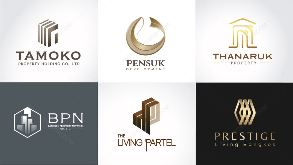 Logo - รับออกแบบโลโก้บริษัท Professional สไตล์ - 5