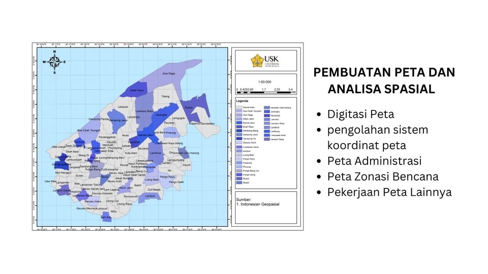 Jasa Pembuatan Peta GIS Profesional dan Akurat - Pembuatan Peta ArcGis