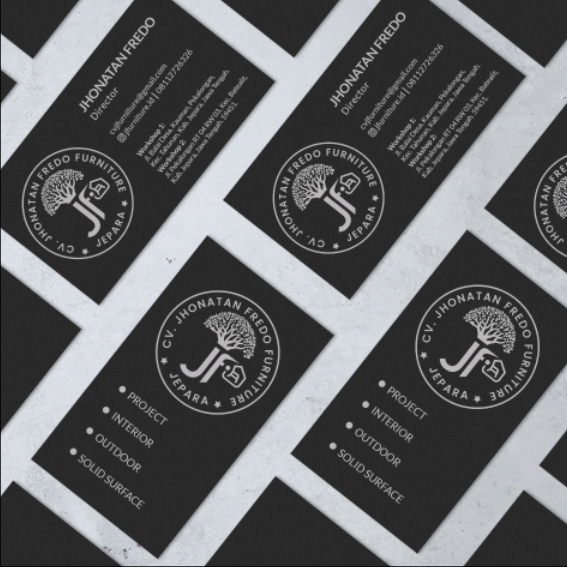 Digital Printing - Desain Kartu Nama/Hang Tag/ID Card - 5