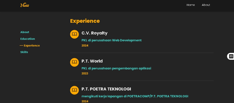 Jasa Pembuatan Website Perusahaan CV. Royalty, PKL di perusahaan Web Development.  Jasa Web Developer, Buat Website, Harga Pembuatan Website.