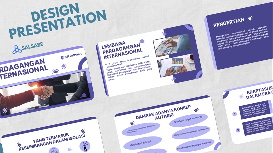 Jasa desain presentasi powerpoint untuk pembuatan slide presentasi skripsi dengan harga murah dan profesional.